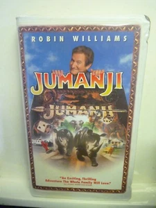 Jumanji (VHS, 1996, Closed Captioned Clam Shell Case) Robin Williams - Bild 1 von 1
