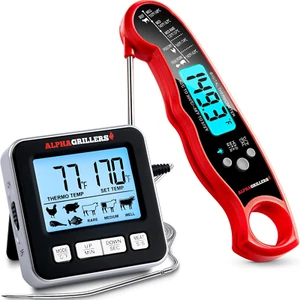 Instant Read Meat Thermometer for Cooking Grill and BBQ Griddle with Digital - Picture 1 of 1
