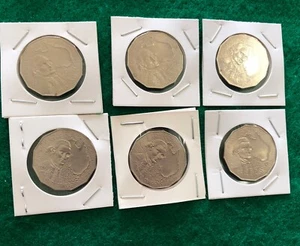 Captain Cook Australian 50c (6) Coins 1970 Decimal Commemorative Special Edition - Picture 1 of 16