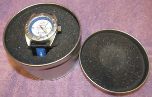 Vintage Rusty Wallace Wrist Watch in Tin - NASCAR