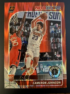 2019-20 Hoops Premium Stock Prizms Red Flash #208 Cameron Johnson - Picture 1 of 2