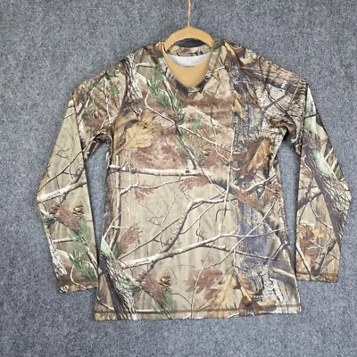 Field & Stream Women’s Medium V-Neck Long Sleeve Camo Shirt No Scent Technology - Image 1 of 4