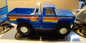 Vintage Nylint RHINO PICKUP Truck Blue Chevy 4X4 Steel Roll Bar USA - Picture 1 of 8