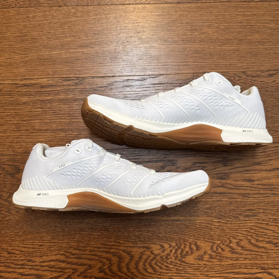 Inov-8 F-Fly 001152-WHGU Hombres Blanco Malla Atlético Entrenamiento Cruzado Zapatos, Talla 10 Foto 1 de 4