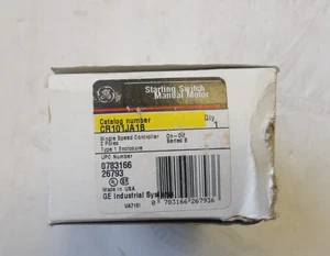 GENERAL ELECTRIC P/N: CR101JA1B CONTROLADOR DE VELOCIDAD ÚNICA 2 POLOS TIPO 1 CAJA - Imagen 1 de 8