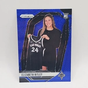 2024-25 Panini Prizm WNBA Purple Lazer Elizabeth Kitley Rookie Las Vegas Aces - Picture 1 of 2