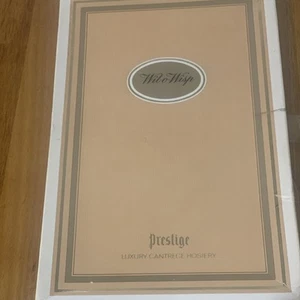 Prestige Wil-o-Wisp VINTAGE Stockings 50s/60s(?) Size 9 1/2 - Picture 1 of 4