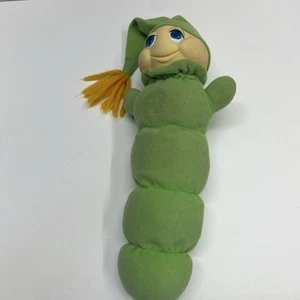 Vintage Hasbro Vorschule Gloworm Glühwurm 1982 grün nur Original Schale OHNE Licht - Bild 1 von 5