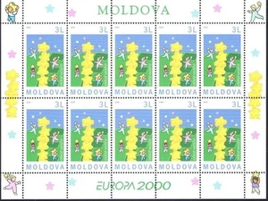 MOLDAVIA 2000 Europa MF MNH** - Picture 1 of 1