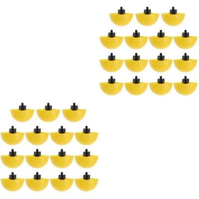  2 PCS Futterautomat Geflügel Huhnerfutter Vogelwasserschale Taubenwasserspender - Bild 1 von 4