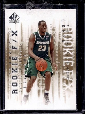 Auténtico Draymond Green Rookie 2012-13 SP F/X Rookie RC #96 Spartans Foto 1 de 2