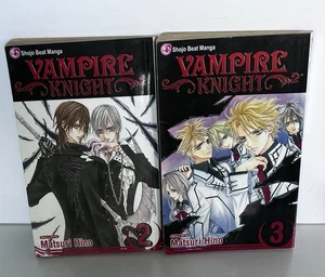 Vampire Knight Manga Series Vol 2 & 3 By Matsuri Hino - Picture 1 of 14