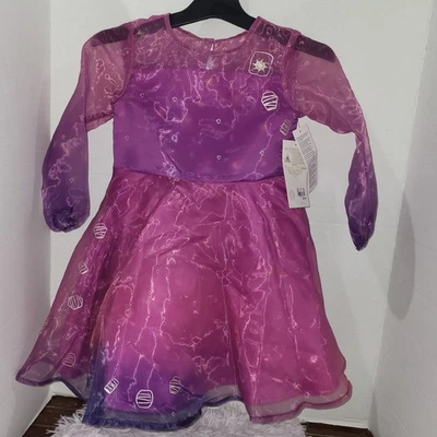 NWT Disney Store Rapunzel Tangled Girls Fancy Party Dress Princess Size 4 - Image 1 of 4
