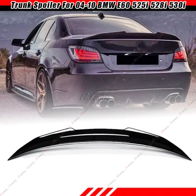 Alerón trasero estilo PSM para BMW Serie 5 E60 525i 528i 530i 2004-2010 Foto 1 de 4