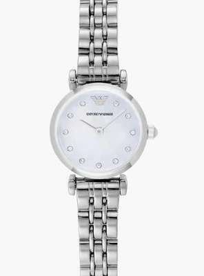 Emporio Armani AR1961 Women's Two-Hand Stainless Steel Watch - Image 1 of 4