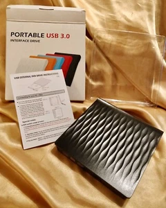 Tragbares USB 3.0 Schnittstellenlaufwerk, extern kompatibel mit Windows und Mac brandneu in Verpackung - Bild 1 von 9