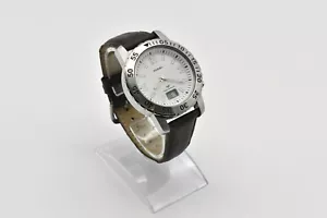 Auriol 2LD2379-4 Chronographe Montre Montre Pour Homme Bracelet En Cuir #44 - Imagen 1 de 18