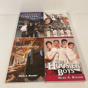 Lot of 4 Books by Mark A Roeder Trade Paperback The Hoosier Boys Phantom Begins - Foto 1 di 17