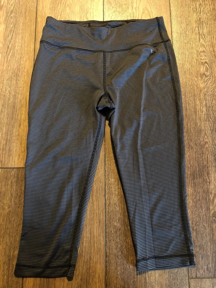 Danskin - Leggings Running Rayas - Mujer’s - Pequeño (4-6) Foto 1 de 4