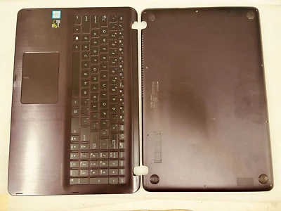 TECLADO/trackpad reposamanos ASUS Q534U 13NB0CE1P3111-1 9Z.N8SBW.Y01 y cubierta BTM Foto 1 de 4