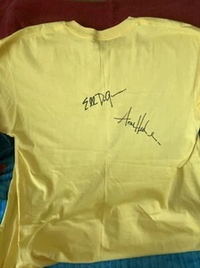 Signed Ellen Degeneres AND Anne Heche Portland Center Preforming Arts T-Shirt - Picture 1 of 12