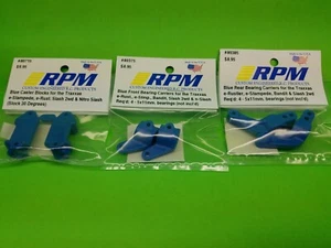 RPM Slash Rustler Stampede  BEARING CARRIERS CASTER BLOCKS 80715 80375 80385 - Picture 1 of 1