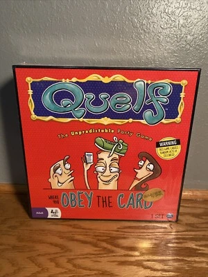 Quelf The Unpredictable Party Game Where You Obey The Card Board Game - Sealed - Image 1 of 2