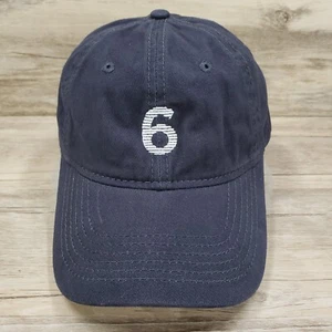 Sixth Street Austin TX Hat Cap 6 Logo Blue Cotton Strap Back Adjustble - Picture 1 of 9