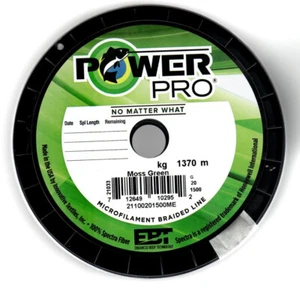 Power Pro Braid 1370m Bulk Spools 13g(29lb-48kg(106lb) - Picture 1 of 3