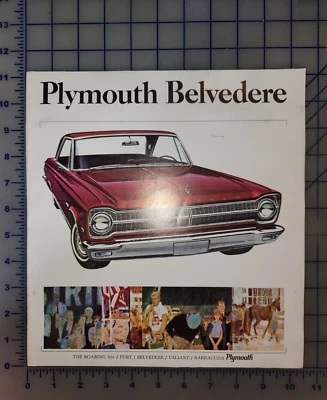 Folleto Belvedere 1965 de Plymouth Foto 1 de 4