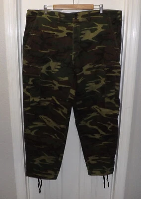 🔥 PANTALONES BDU CARGO TÁCTICO CAZA CAMUFLAJE PELIRROJO TALLA XL Foto 1 de 3