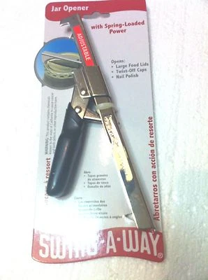 Amco Swing-A-Way -  Black Color Comfort Grip Jar Opener - 711BK - Image 1 of 3