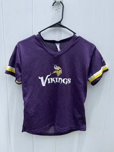 Kids Franklin Minnesota Vikings Football Mesh Jersey Size Medium - Picture 1 of 5