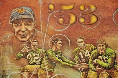 NOTRE DAME vs MICHIGAN STATE 1983 Football Program/Magazine (September 17) - Image 1 of 4