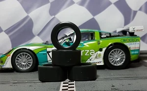 1/24 PAUL GAGE URETHANE SLOT CAR TIRES 2pr fit Corvette C6R & Ferrari F575 - Picture 1 of 1
