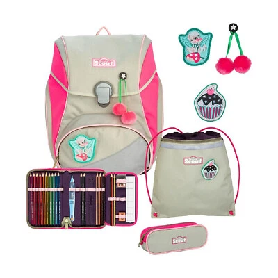 Scout Alpha Schulranzen-Set 4-tlg. Pink Cherry - Bild 1 von 4