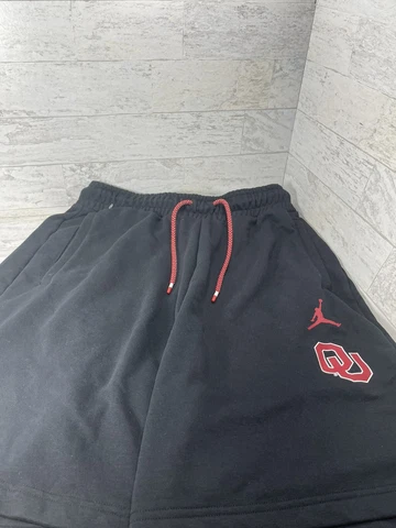 NIKE Air Jordan Oklahoma Sooners Alpha Dri fit Basketball Shorts Mens MEDIUM Cover