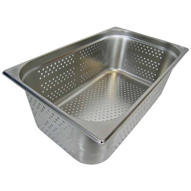 AIRBRUSH-CITY GN 1/1 Gastronormbehälter GN-Behälter Edelstahl 28 Liter Tiefe 200mm GELOCHT