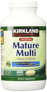 Kirkland Signature Mature Adult Multi Vitamin Tablets - 400 ct - Picture 1 of 1