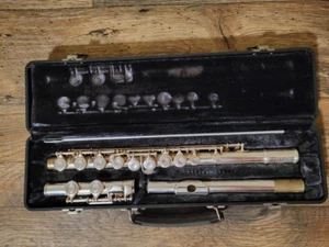 Artley 18-0 Silver Plated Flute W/Hard Case Made In The USA *FREE SAME DAY SHIP* - Picture 1 of 20
