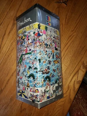 ** HEYE RARE NIB vintage puzzle 1000 pieces - BLACHON : HAPPY POOL - MINT **  - Image 1 of 4