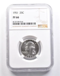 1951 Washington Quarter PF66 NGC *4879 - Picture 1 of 3