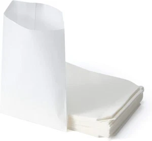 100 Pcs 4x6 Inch Flat Glassine Waxed Paper Treat Bags for Bakery Cookies - Picture 1 of 3