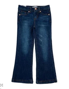 EPIC THREADS Girls Flared Boot Cut Denim Jeans Dark Wash NWT $42 - Picture 1 of 9