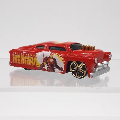 Maisto Diecast Car 1:64 Marvel Invincible Iron Man Leadfoot Vintage Retro 2010 - Image 1 of 4