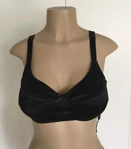 D&G Dolce & Gabbana Black Wireless Silk Bra Size IT 2/ USA 34 - Picture 1 of 12