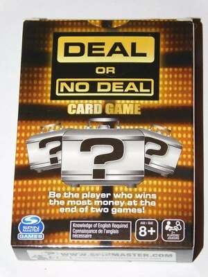 JUEGO DE CARTAS SPIN MASTER GAMES DEAL OR NO DEAL (Nuevo En Caja)  Foto 1 de 2