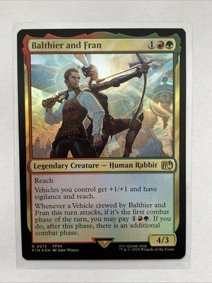Balthier and Fran Final Fantasy Foil - Image 1 of 2