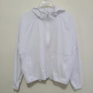 Chaqueta VUORI Renew Trainer Shell para mujer talla L blanca - Imagen 1 de 8