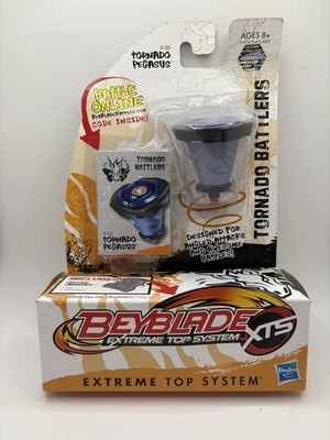 2011 Beyblade XTS Tornado Battlers MOC Tornado Pegasus X-03 Hasbro New Sealed! - Image 1 of 4